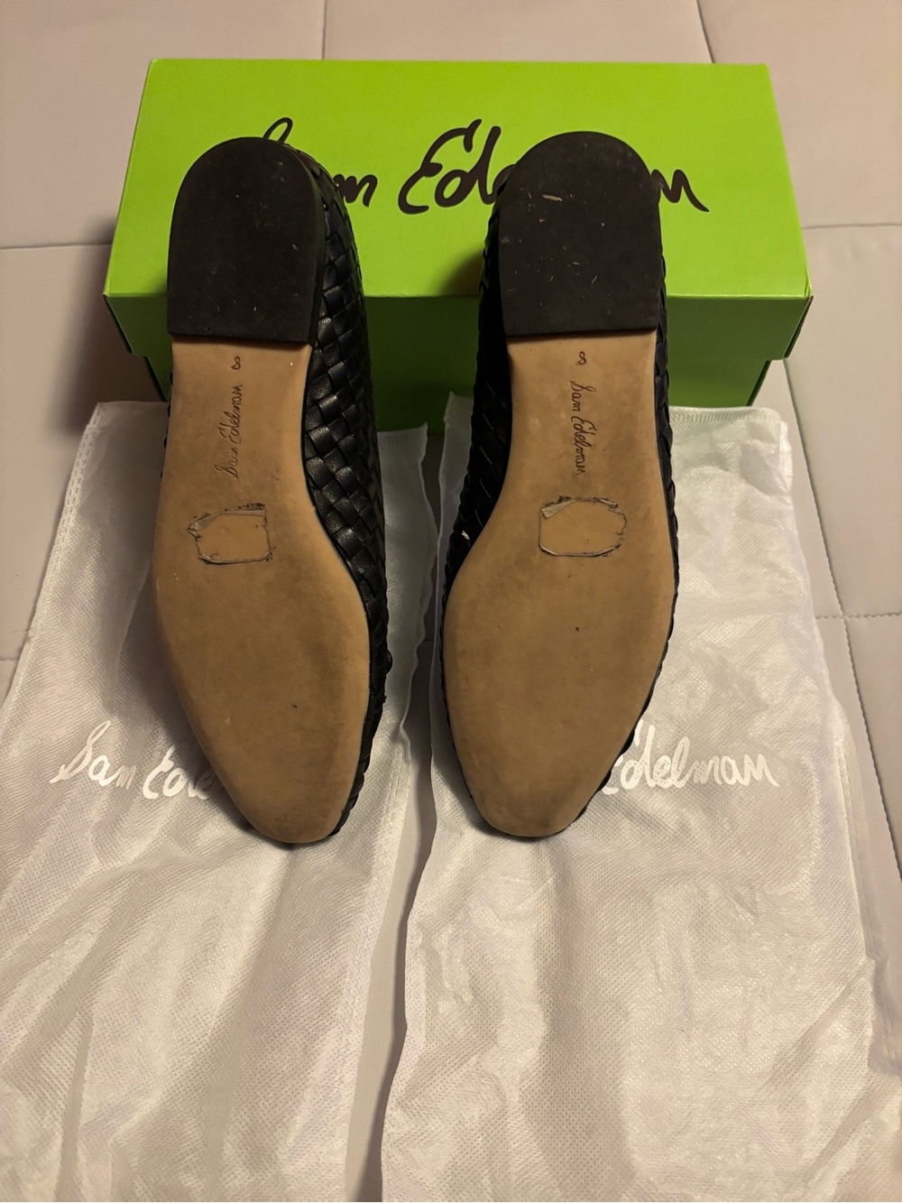 Sam Edelman Ruthie Woven Ballet Flats - Picture 12 of 16
